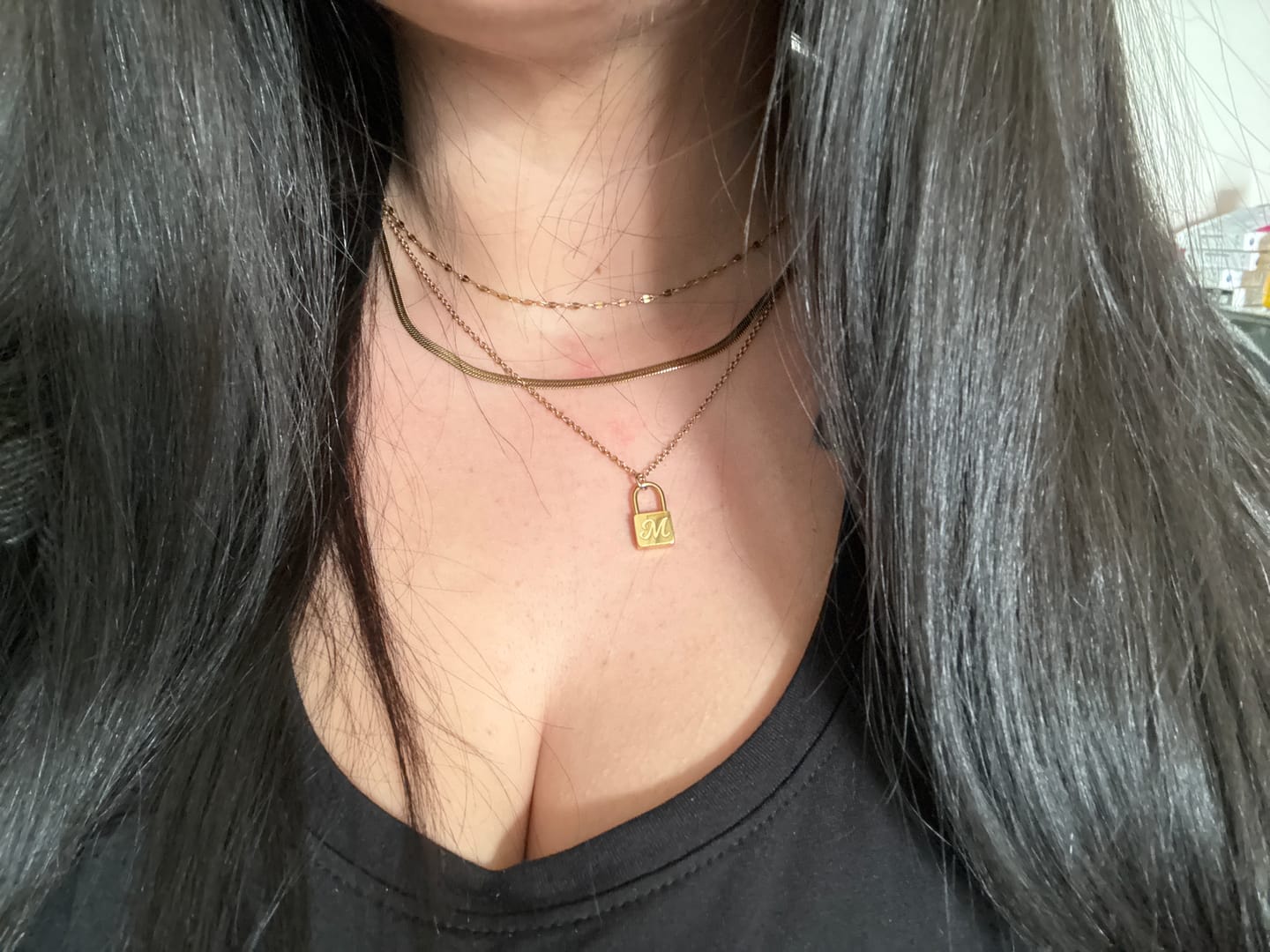 Customer photo review of Kara Necklace