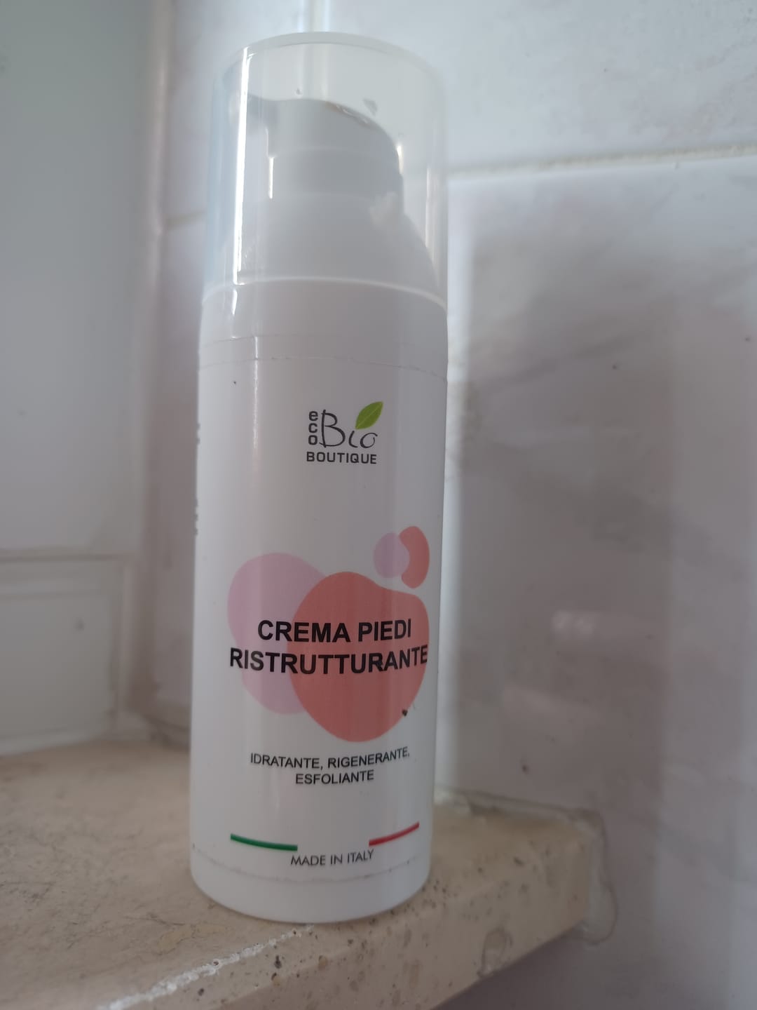 Customer photo review of Crema Piedi Ristrutturante