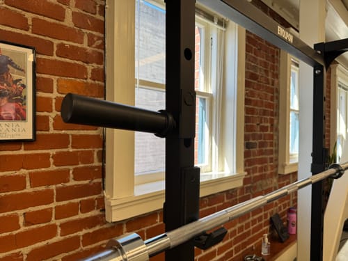 Customer photo review of EVOLPOW Weight Plates Holder Attachment Sold in Pairs