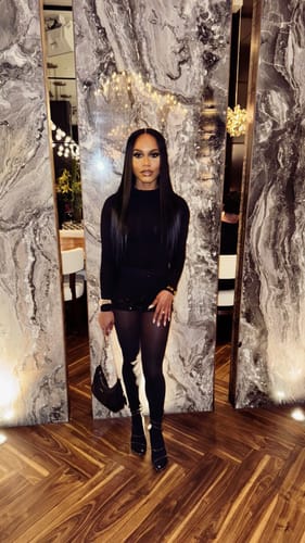 Customer photo review of NW Sculpt Mock Neck Bodysuit