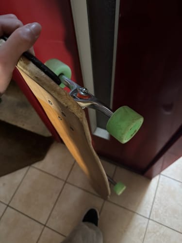 Customer photo review of Lucky Wheels - Sixty Five - FireFly - 65mm / 80a (Set of 4 Wheels)