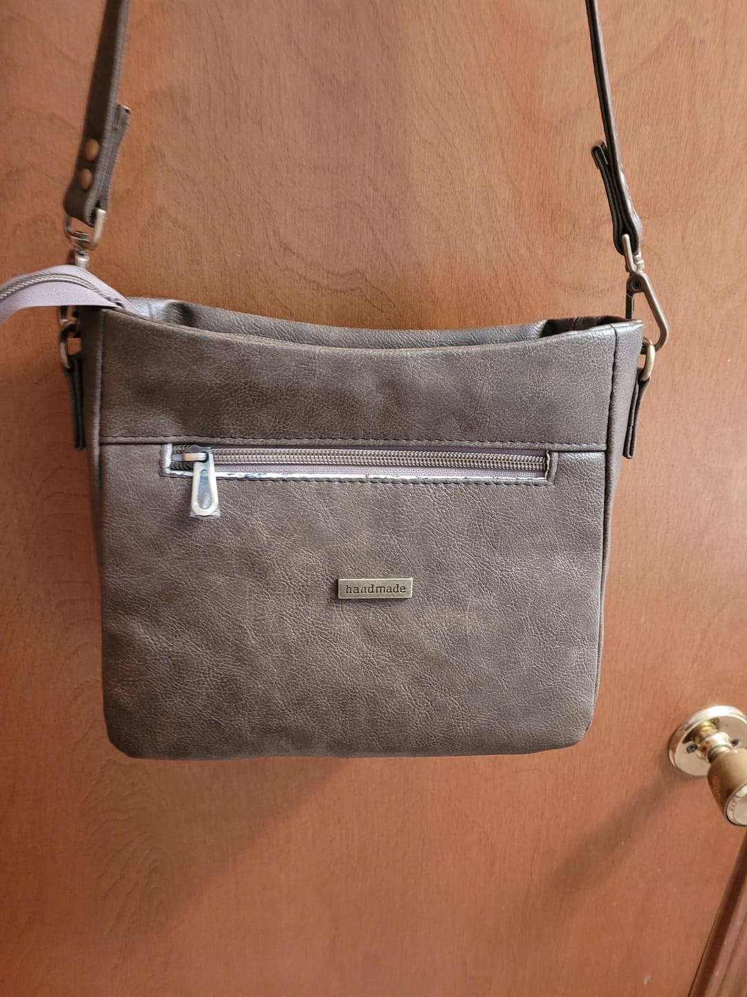Customer photo review of English Saddle - Heritage Faux Leather