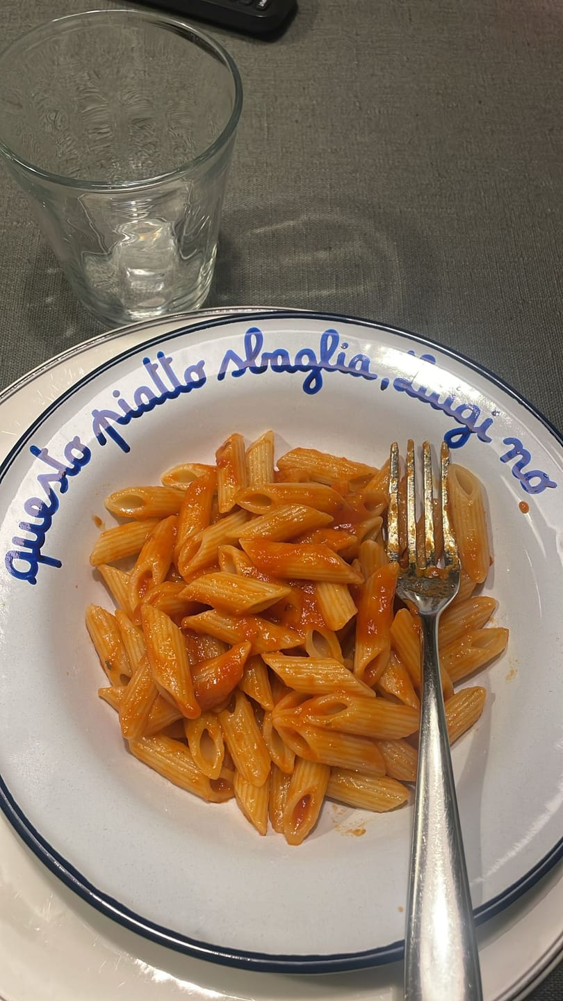 Customer photo review of Custom enamel deep plate