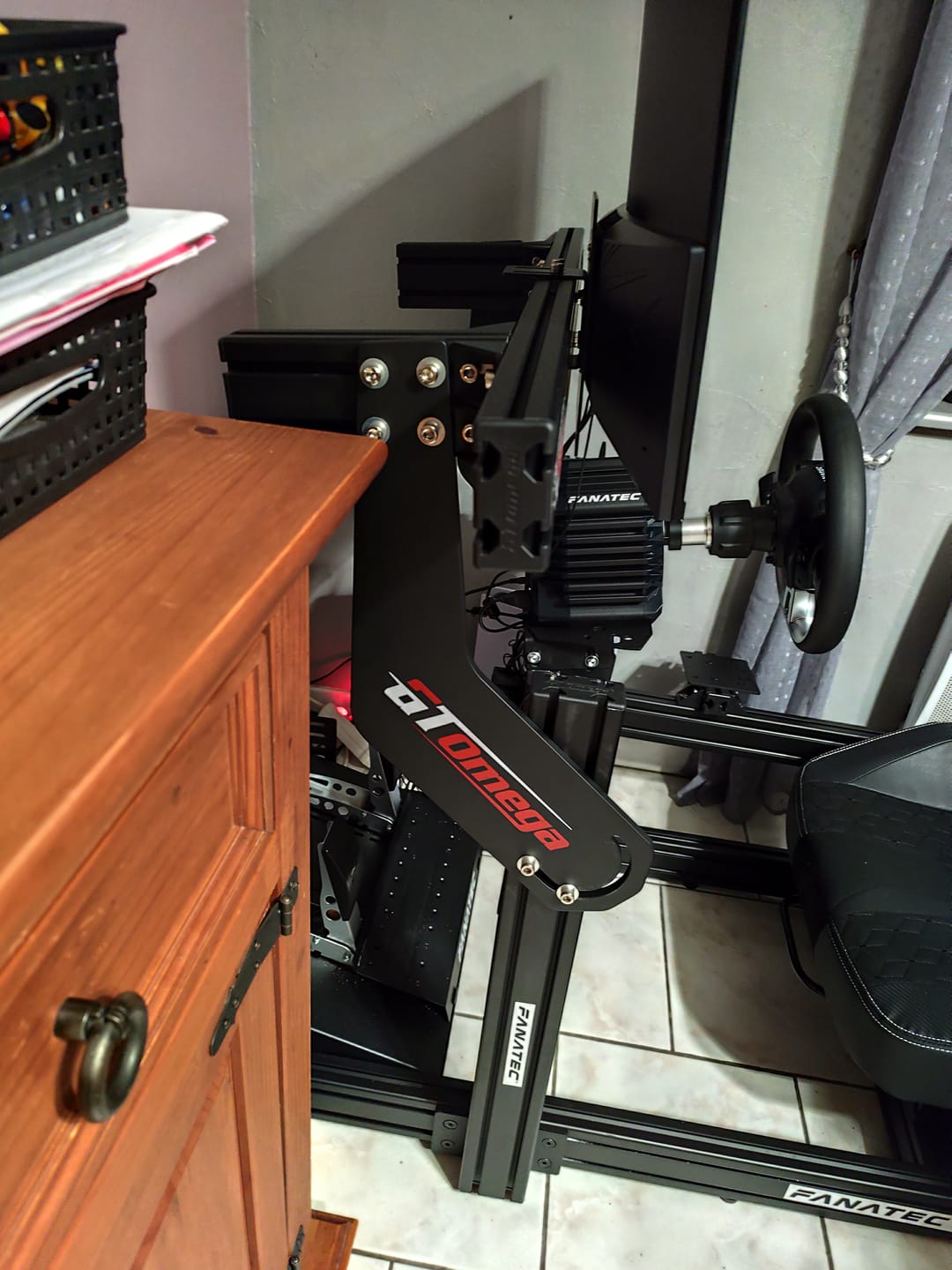 Customer photo review of PRIME Integrated Monitor Mount