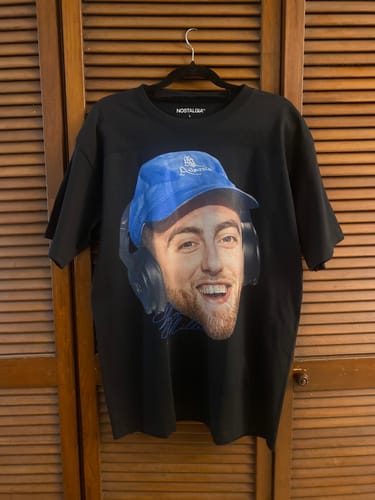 Customer photo review of BIG FACE Mac Miller T-Shirt