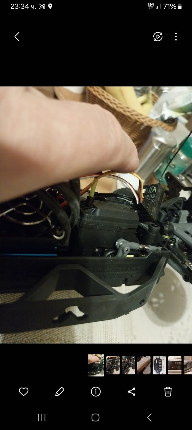 Customer photo review of 11KG Steering Servo Metal Gears For RC Car