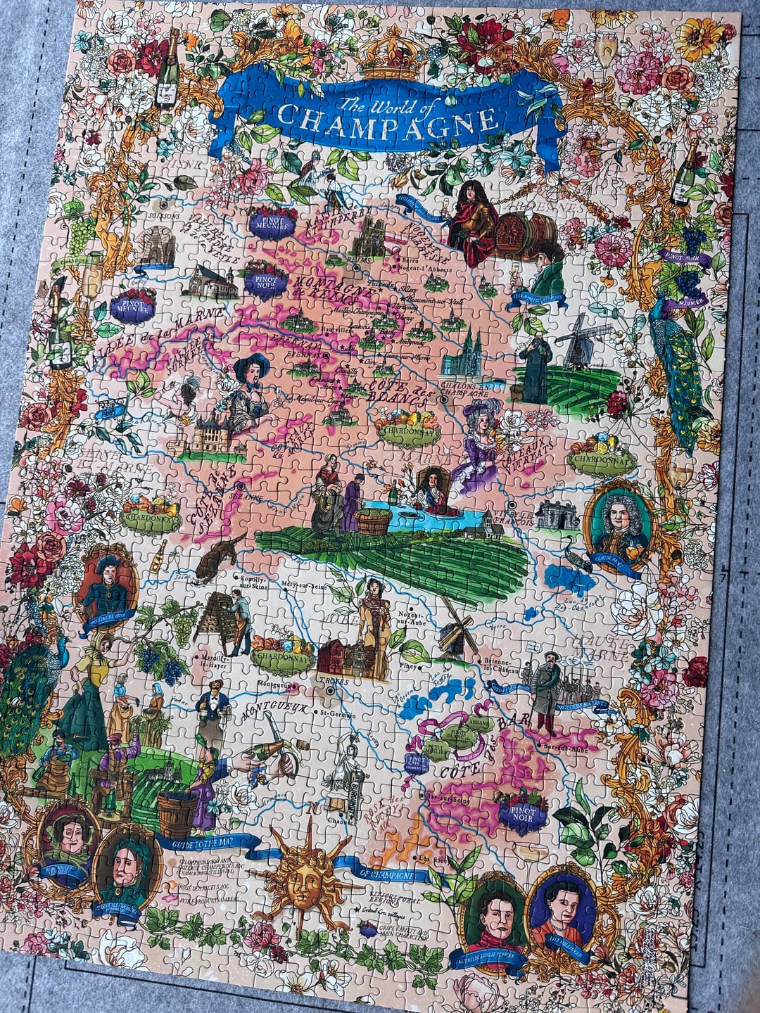 Customer photo review of Wine Puzzle - Italy