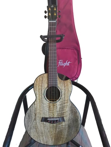 Customer photo review of Maia Baritone EQ-A Steelstring Electric by Flight