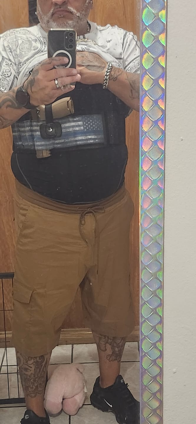 Customer photo review of BravoBelt Belly Band Holster for Concealed Carry - Unisex - Camo