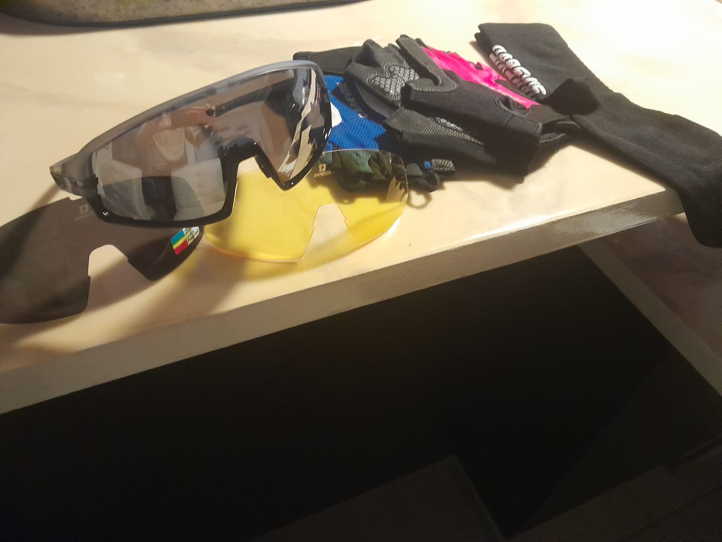 Customer photo review of TR90 CYCLING GLASSES - GRAY