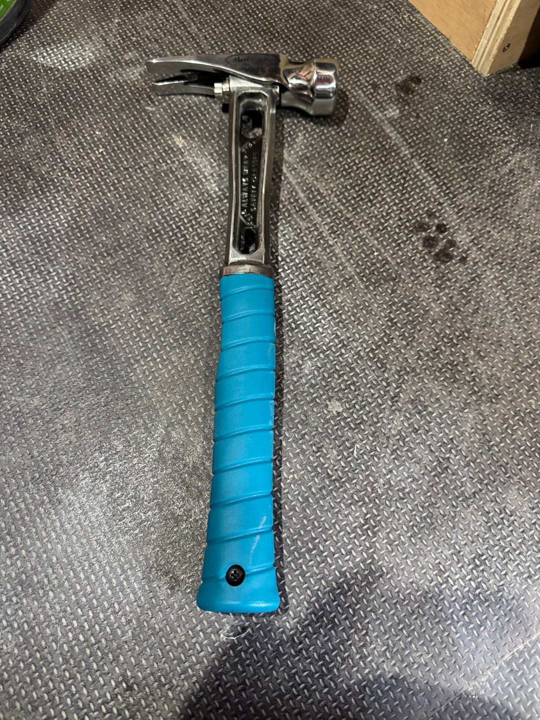 Customer photo review of Martinez Tools | Clear Overlay Hammer Grip