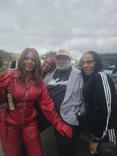 Customer photo review of Sequin Jacket & Pants Set