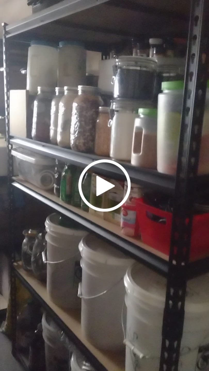 Customer video review of REIBII 5-Tier 28" W Metal Shelving Unit, 2020 lbs Capacity Boltless Storage Rack for Garage, Pantry, Kitchen, Basement – Adjustable Shelf, Small Space Solution with Wall Anchors