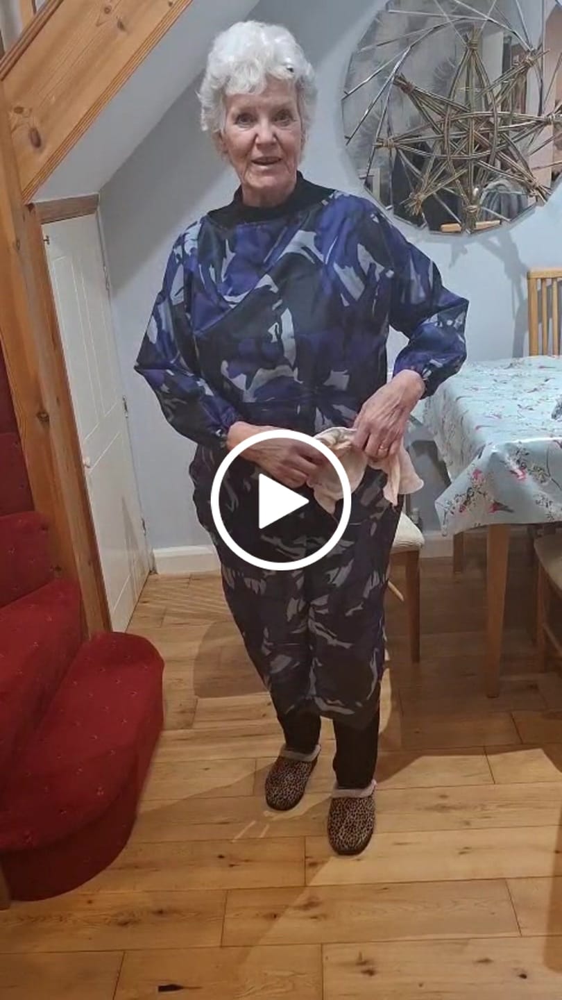 Customer video review of Water Resistant Camouflage Ripstop Fabric