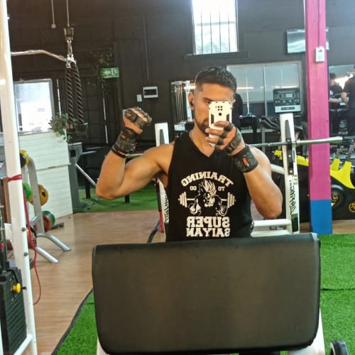 Customer photo review of Pack Press to Impress Muñequera + Grabs