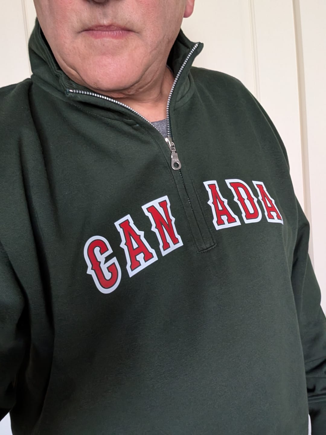 Customer photo review of Hockey Night in Canada Goalie Mask Evolution Hoodie