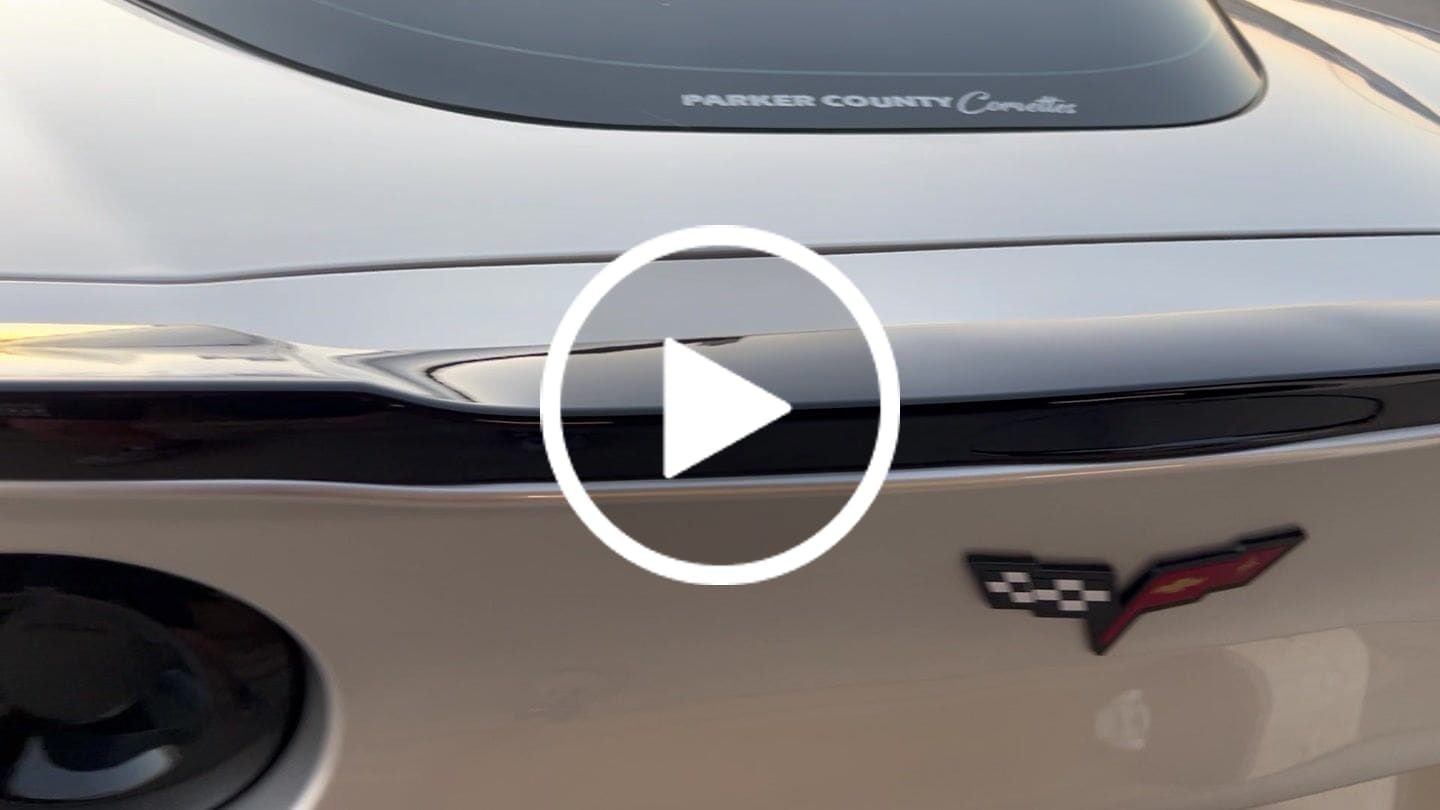 Customer video review of Corvette C6 ZR1 Conversion Rear Trunk Spoiler