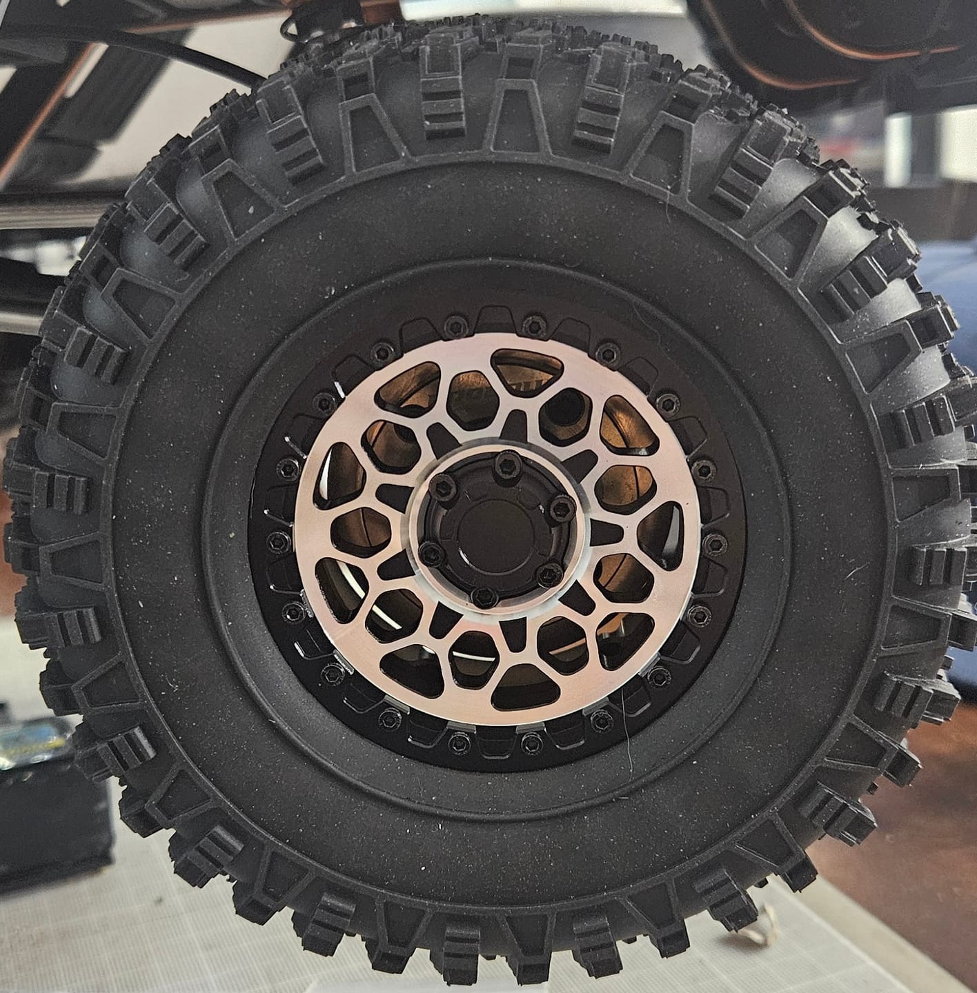 Customer photo review of Aluminum Wheel Hub(4pcs) for MK-07
