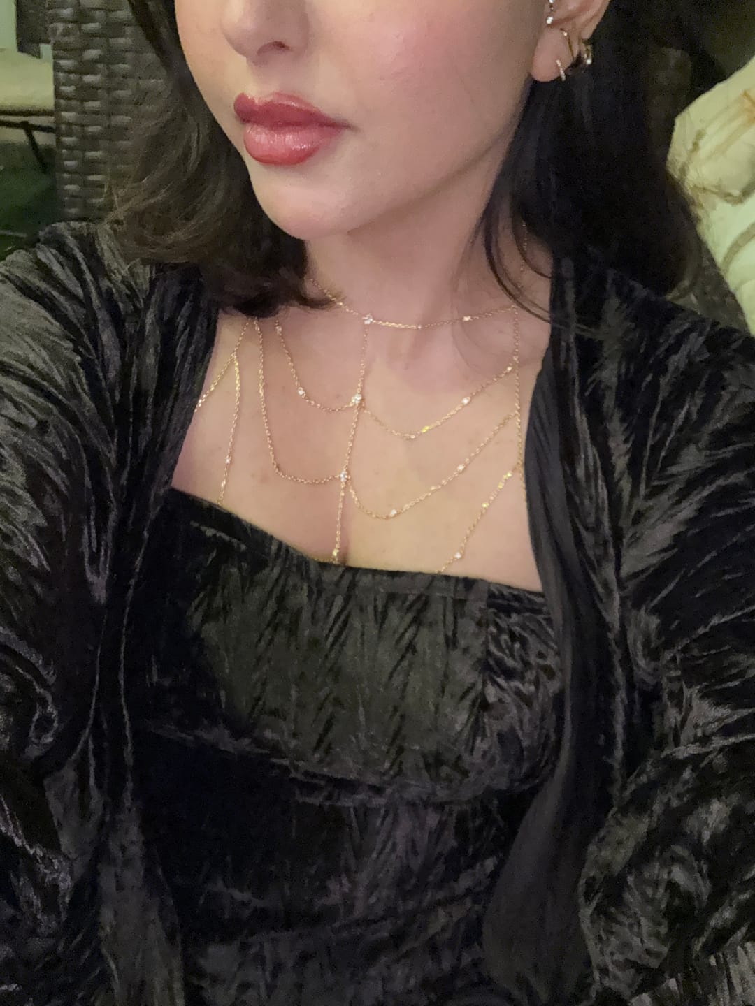 Customer photo review of Lisa Body Chain