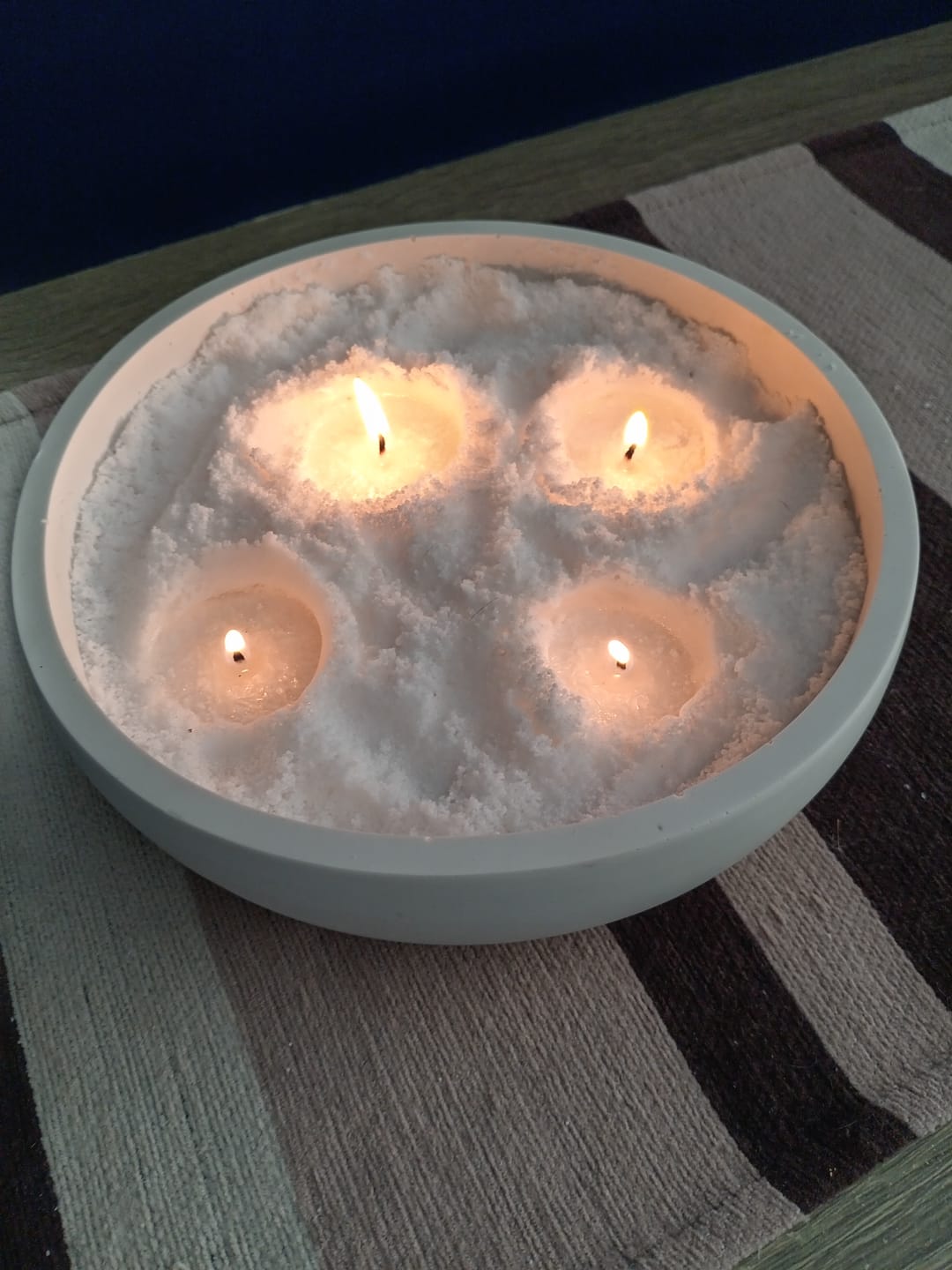 Customer photo review of Sand Candle • Fine