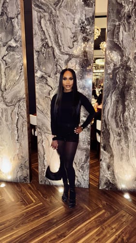 Customer photo review of NW Sculpt Mock Neck Bodysuit