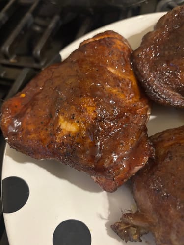 Customer photo review of Competition BBQ Sauce - Pint
