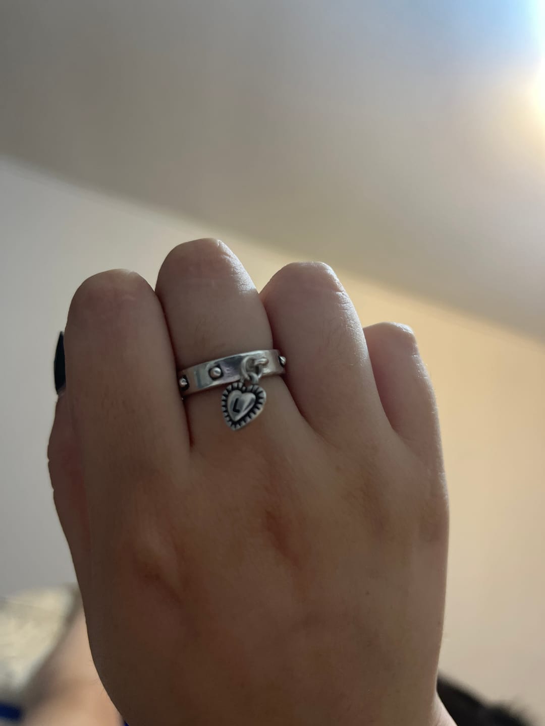 Customer photo review of Anillo Love Stamp