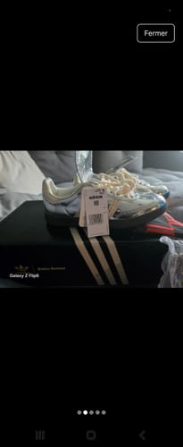 Customer photo review of Adidas Samba Nylon Wales Bonner Silver