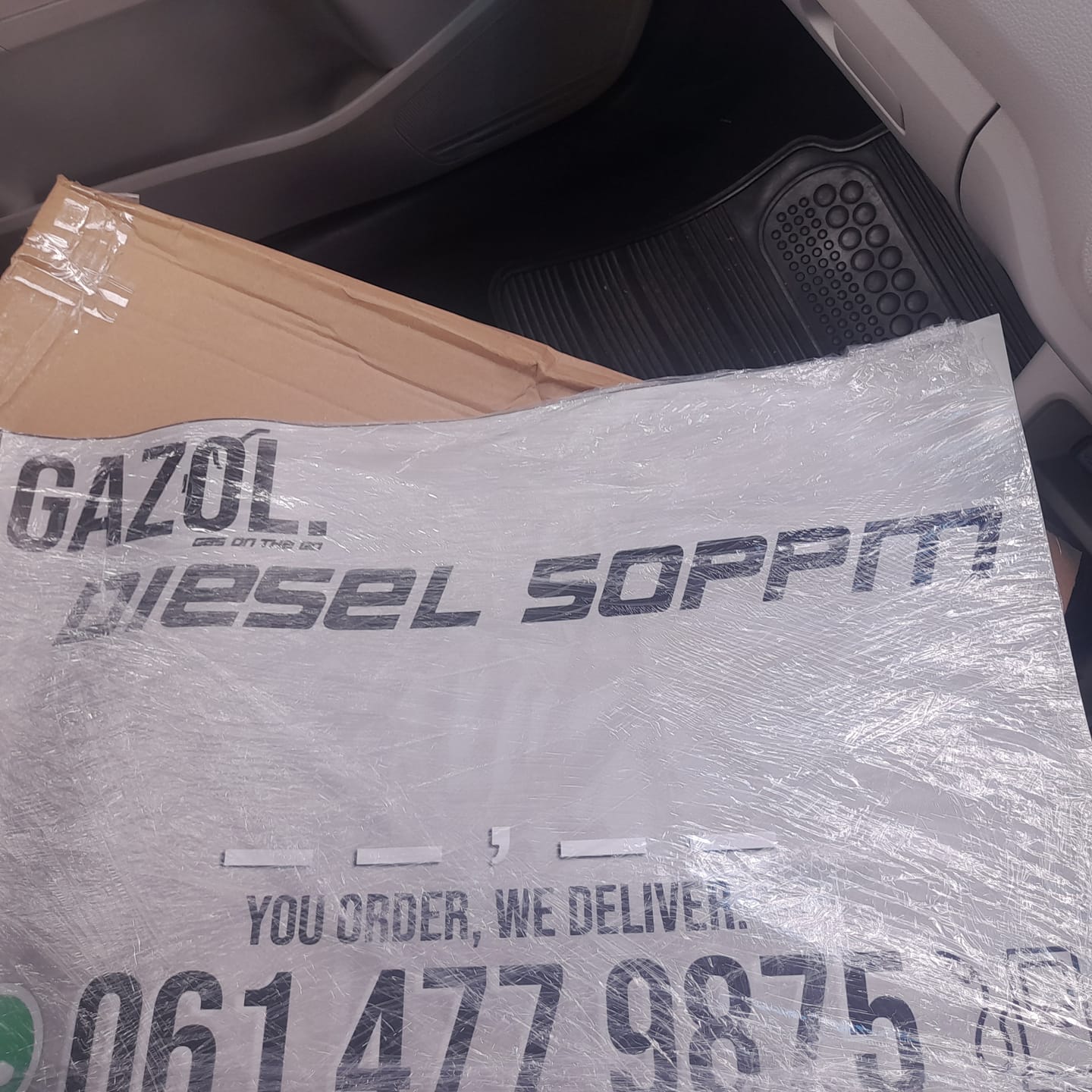 Customer photo review of Car Magnets (Set of 2)
