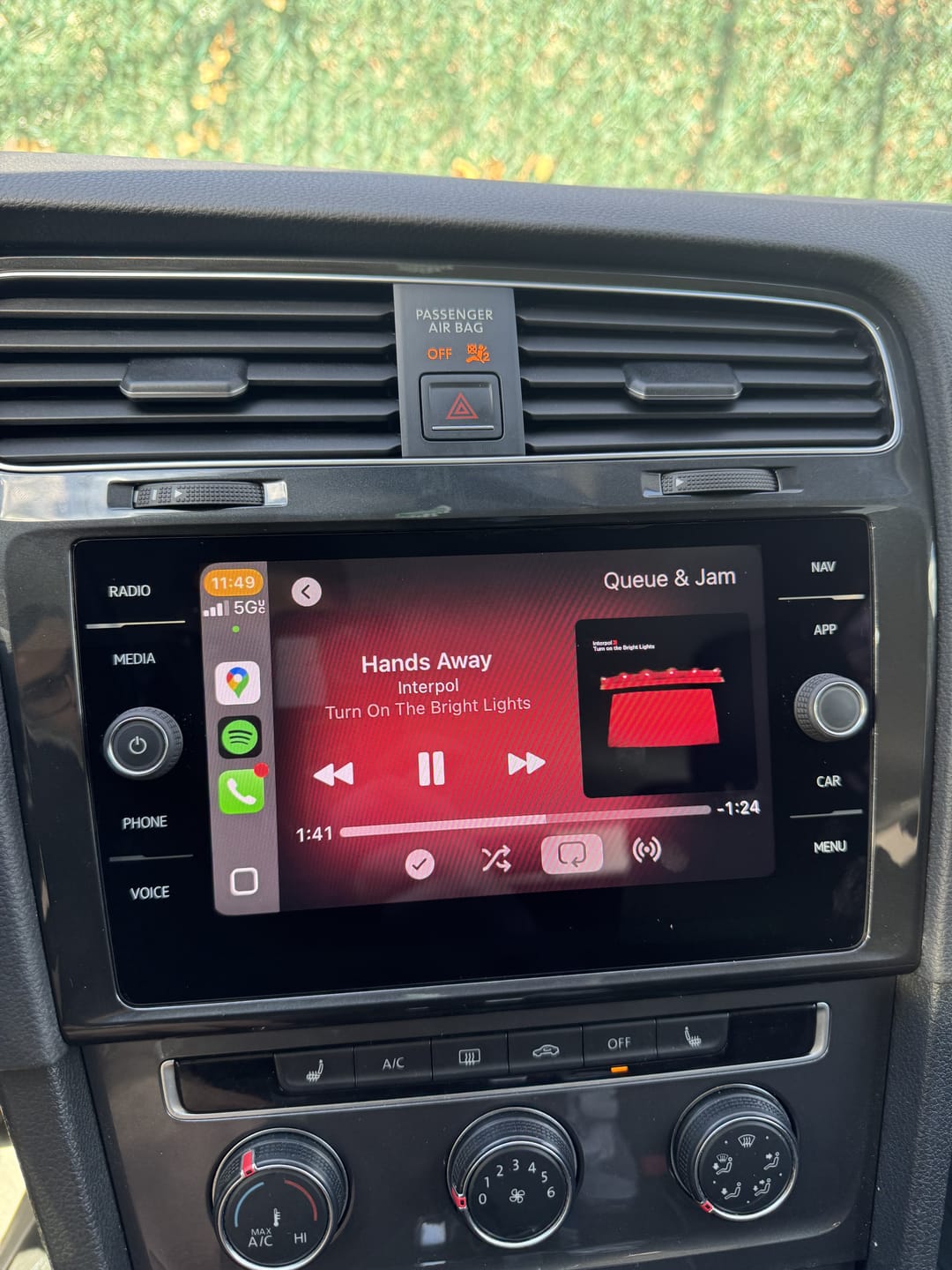 Customer photo review of VW MK7 Golf/GTI/GolfR/E-Golf 8" Glass Display Retrofit Kit (Nav/Non Nav)