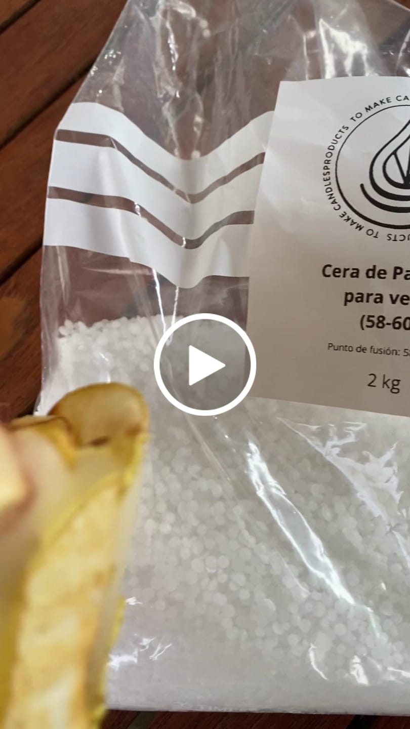 Customer video review of Cera de Parafina para Velas (58-60)