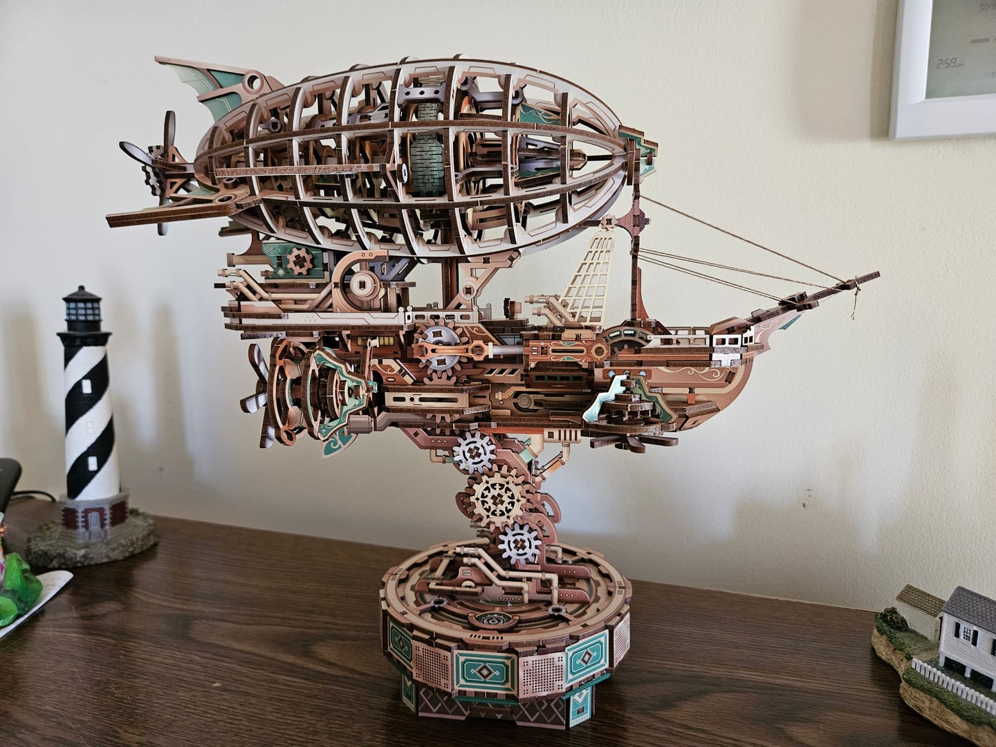 Customer photo review of Vapor Trek 3D Wooden Puzzle
