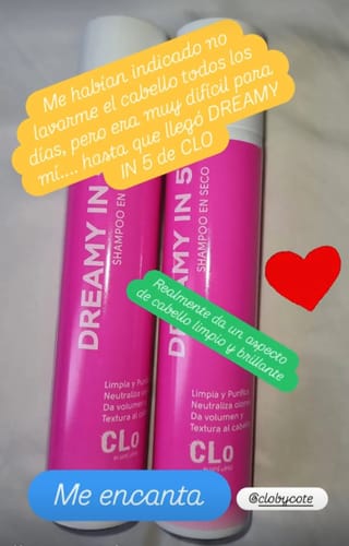 Customer photo review of Shampoo en Seco - Dreamy in 5