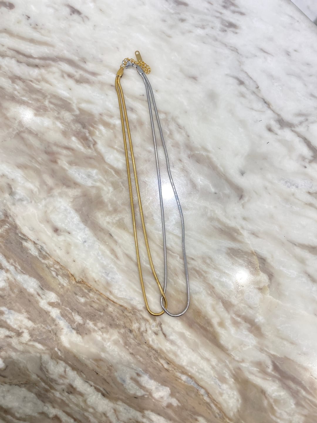 Customer photo review of Collar Enlazado Combinado