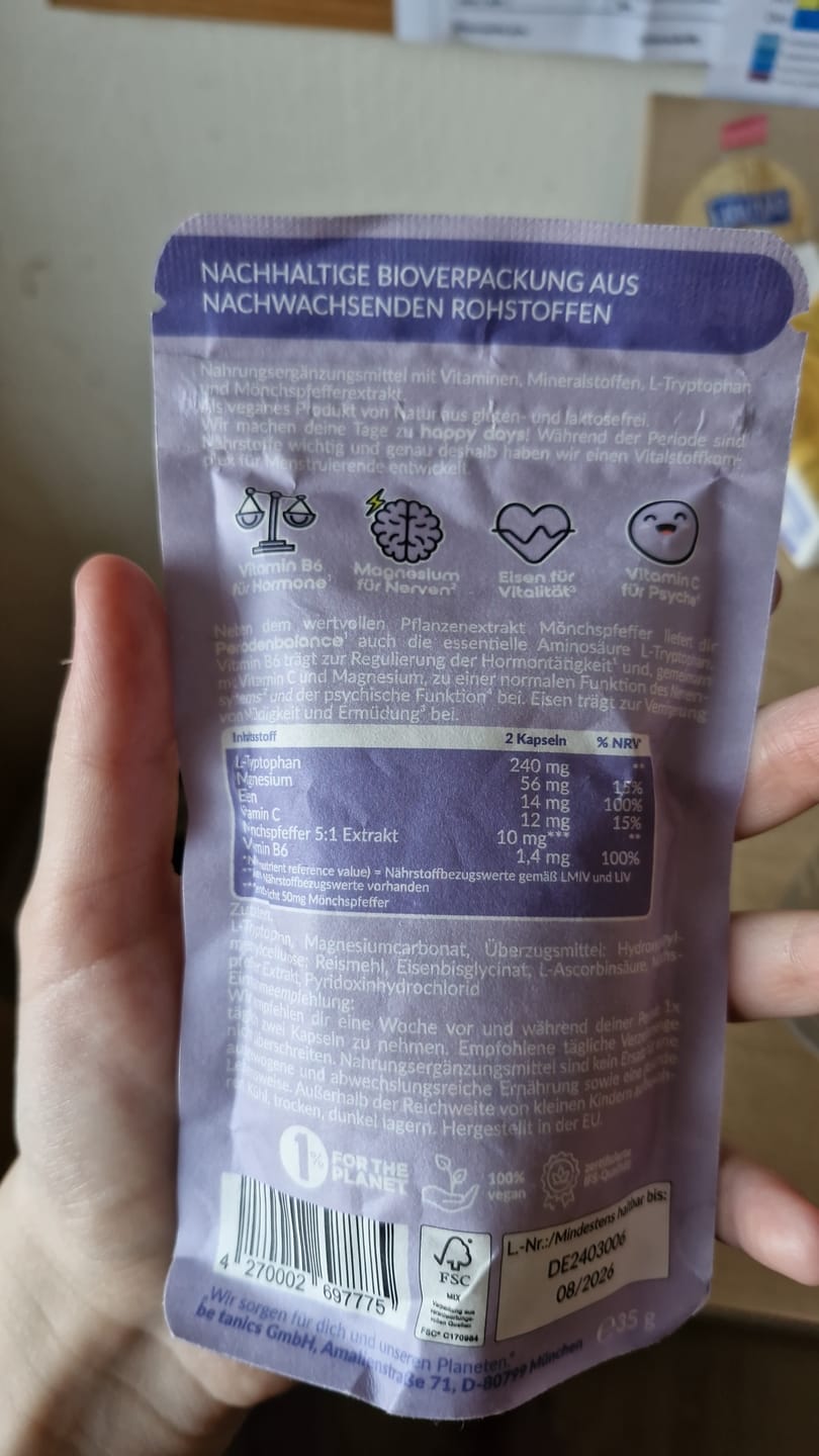 Customer photo review of Periodenbalance