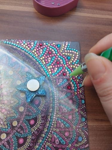 Customer photo review of Diamond Painting Ergonomischer Stift für AB Steine in 6 Farben