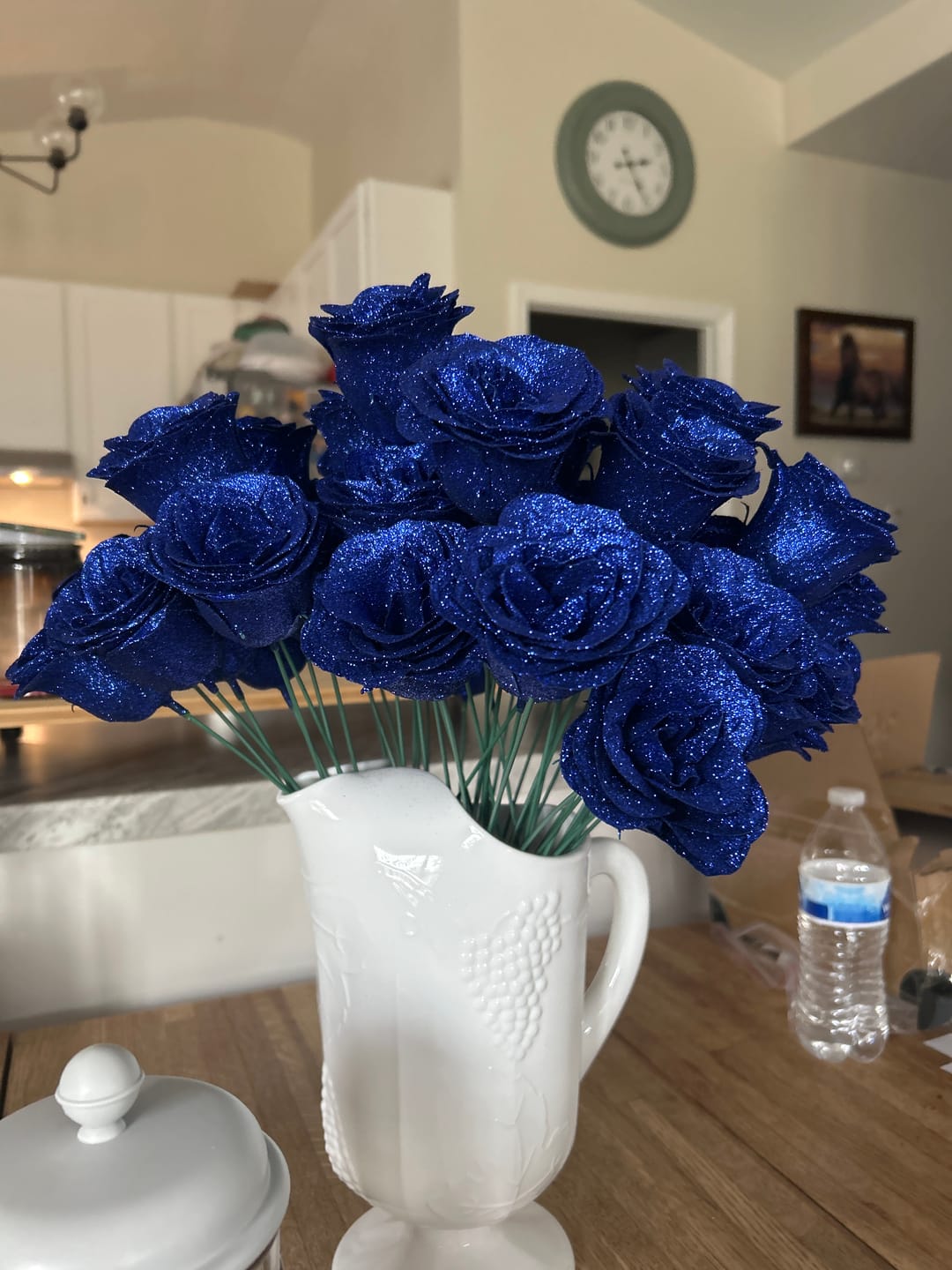Customer photo review of Glitter Rose Bouquet