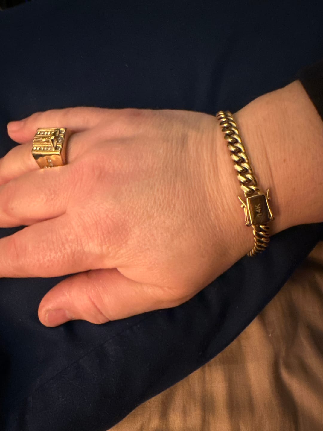 Customer photo review of Miami Cuban Link Chain