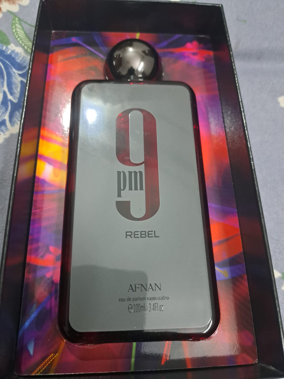 Customer photo review of Afnan 9 PM Rebel Eau De Parfum For Unisex