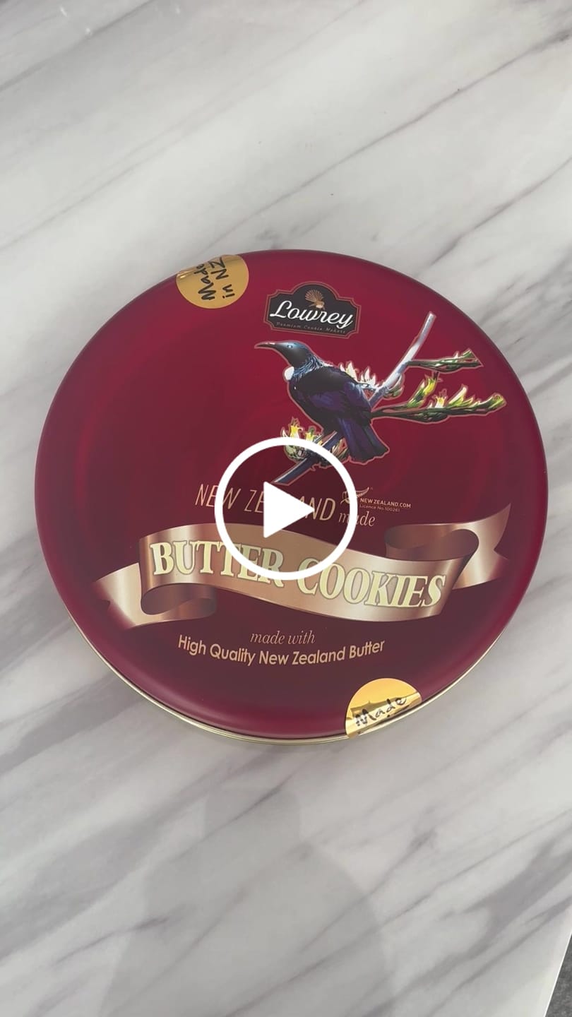 Customer video review of Lowrey Matcha Butter Cookies | New Zealand Butter Cookies Green Tea