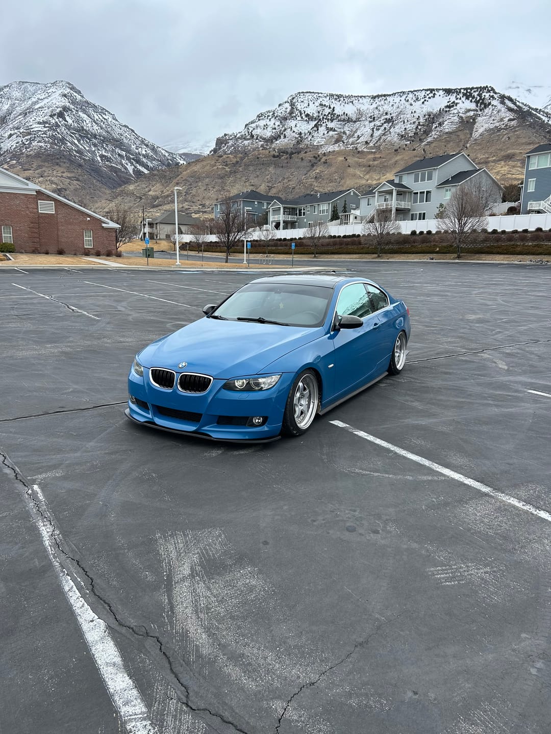 Customer photo review of High Glossy Laguna Blue Vinyl Wrap