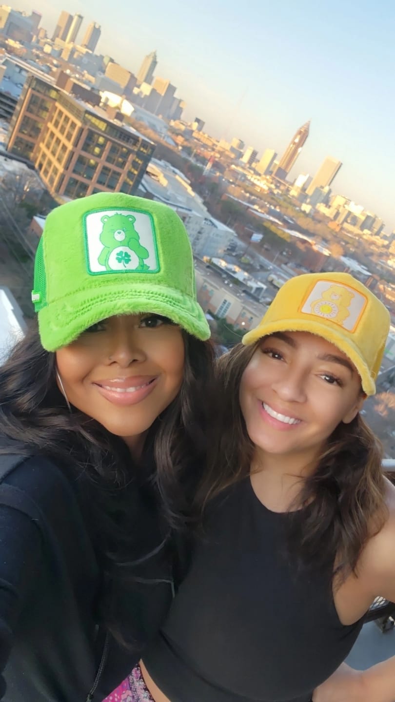 Customer photo review of OVERLORD X Care Bears:  Funshine Bear Trucker Cap