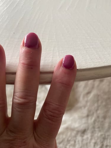 Customer photo review of Latte Dipping Powder