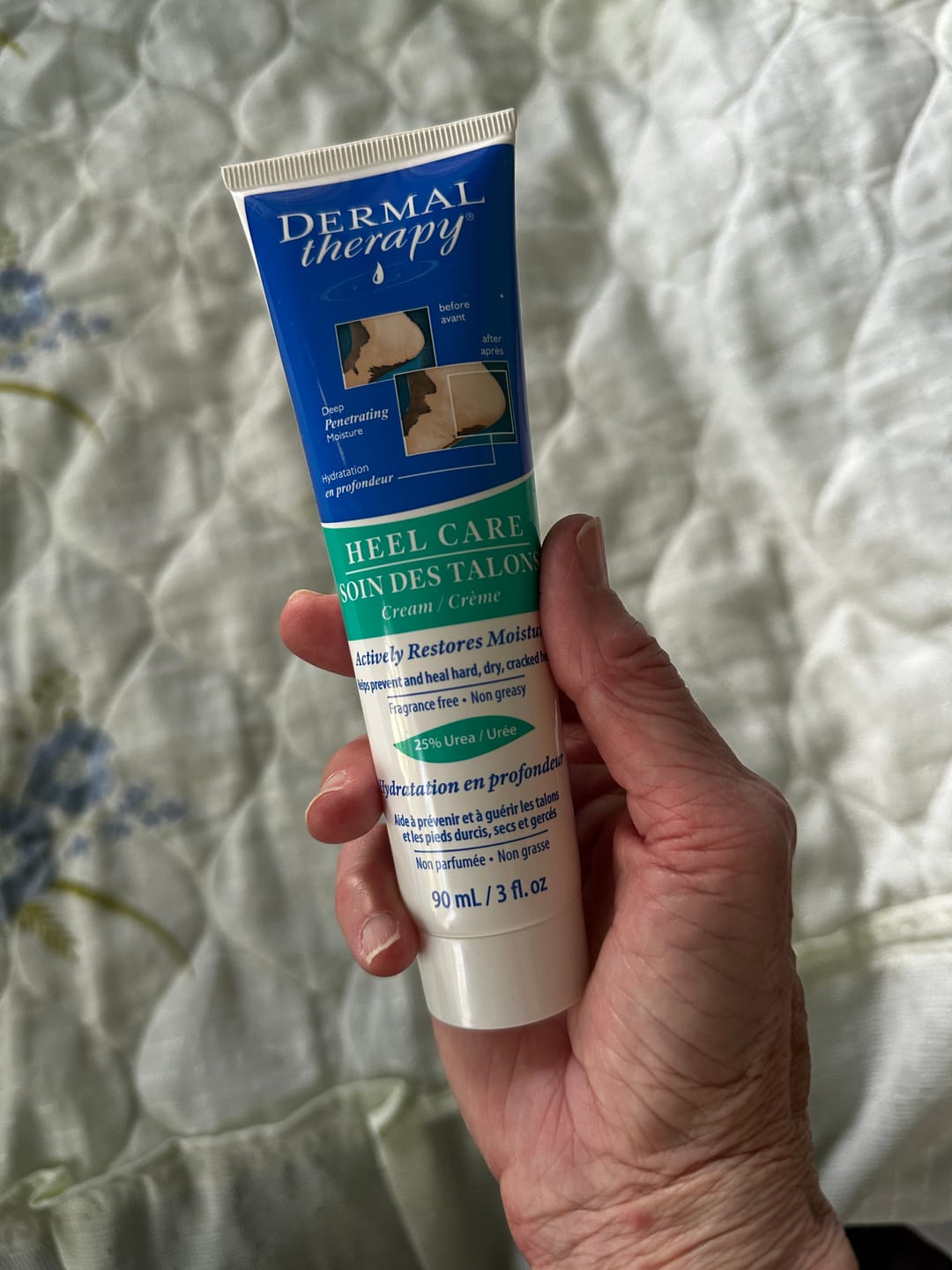 Customer photo review of Heel Care Cream