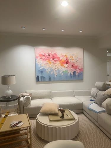 Customer review photo for COLORFUL PAINTING #CA129