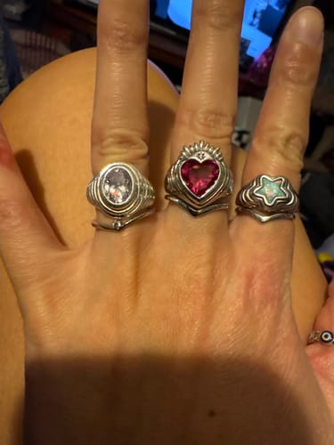 Customer photo review of Super Power Signet Silver
