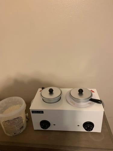 Customer photo review of Rice Cream Hypoallergenic Hard Wax