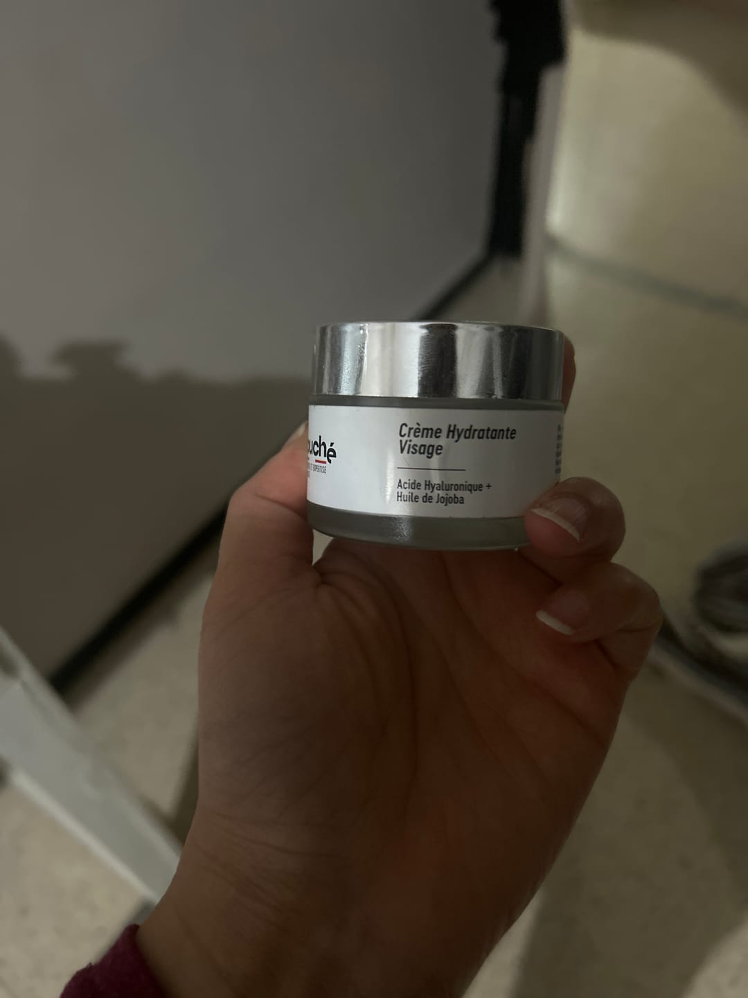 Customer photo review of Crème hydratante visage