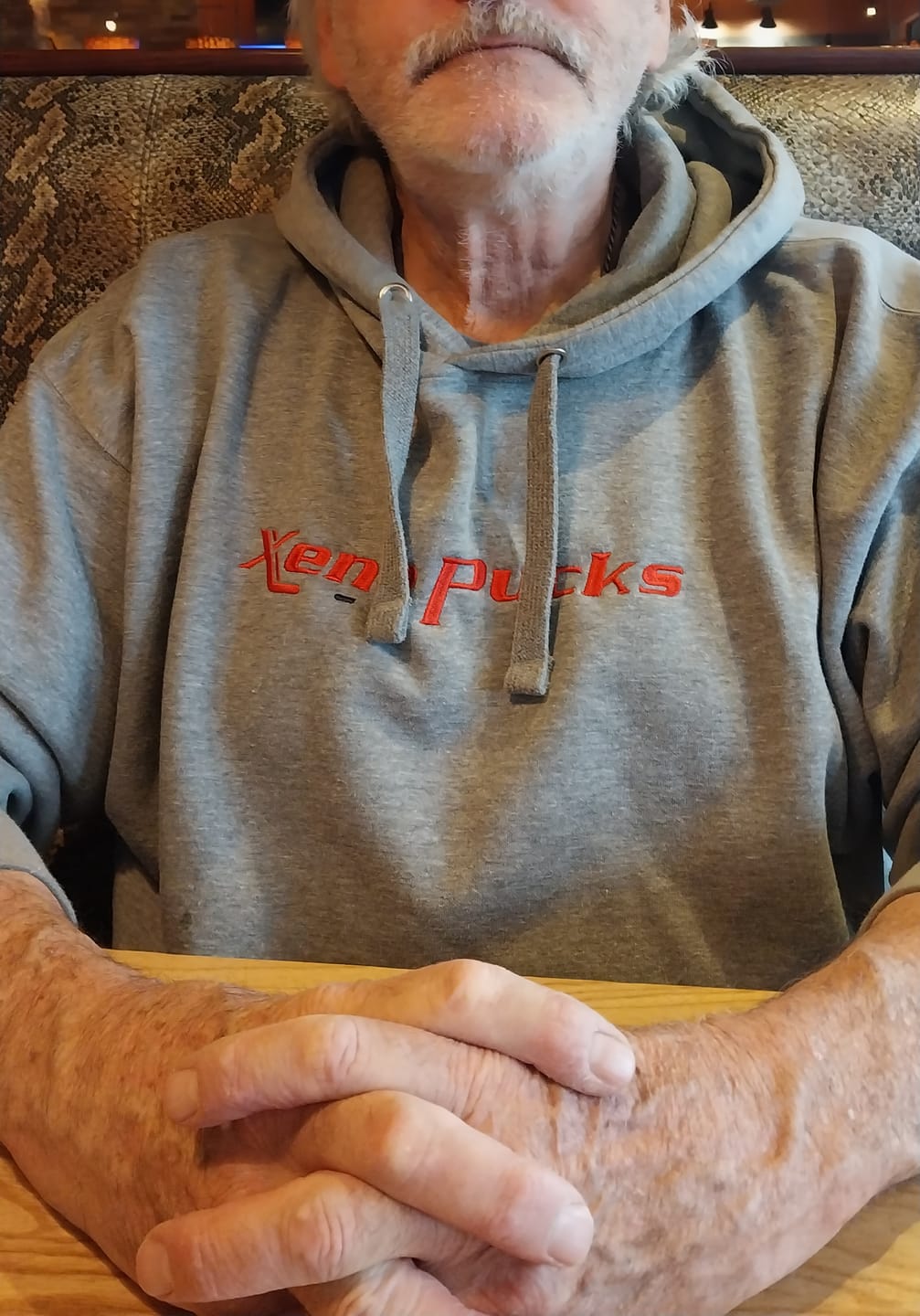 Customer photo review of Xenopuck Hoodie