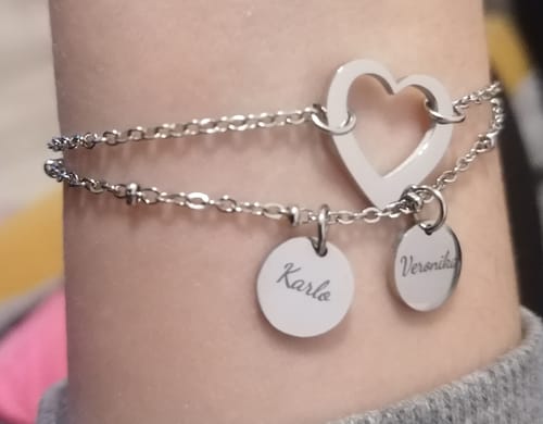 Customer photo review of Zapestnica: Heartful